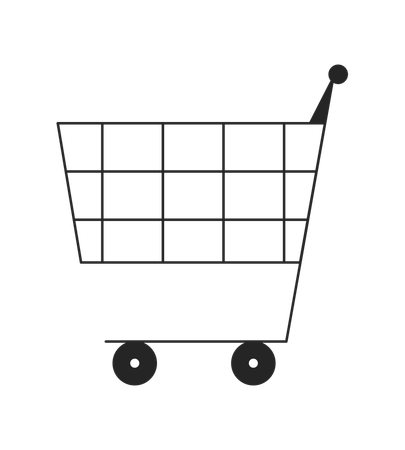 Shopping cart  イラスト