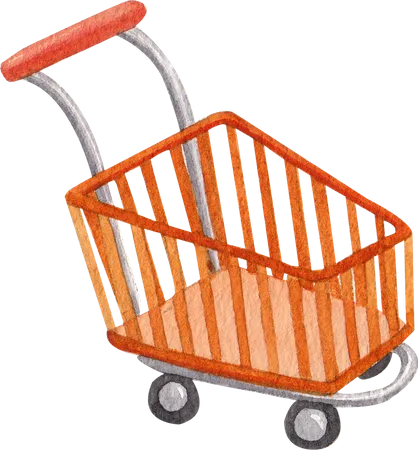Shopping Cart  Illustration