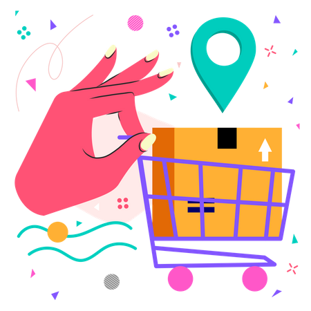 Shopping Cart  Illustration