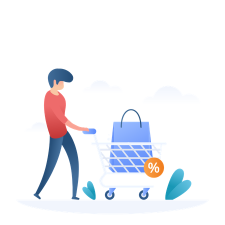 Shopping Cart  Illustration