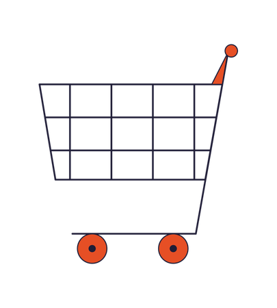 Shopping cart  Illustration