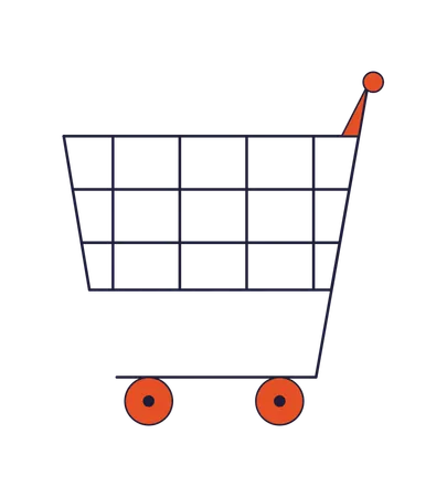 Shopping cart  Illustration