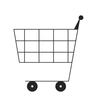 Shopping cart  Illustration