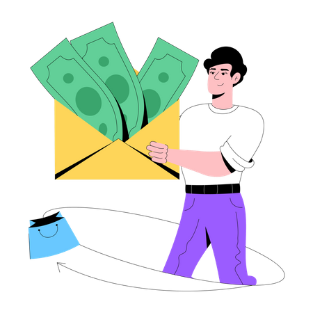 Shopping Cashback  Illustration