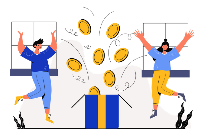 Shopping Cashback  Illustration