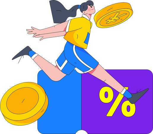 Shopping Coupon  Illustration