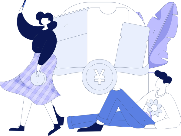 Shopping Coupon  Illustration