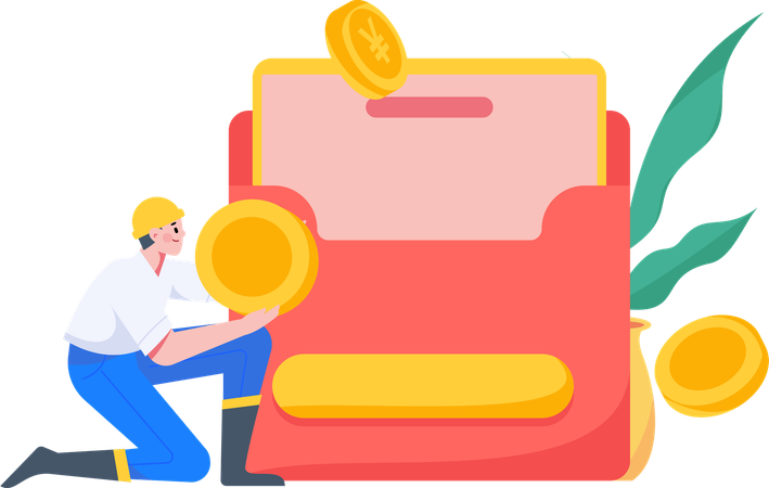 Shopping Coupon  Illustration
