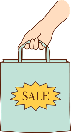 Shopping discount  Illustration