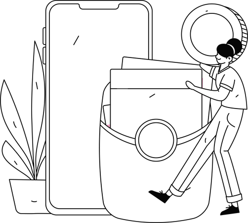 Shopping Discount  Illustration