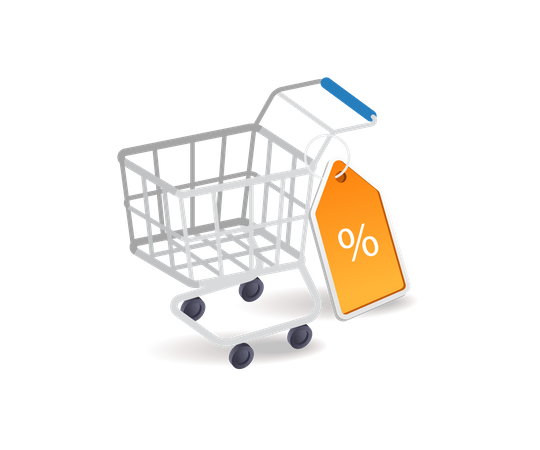 Shopping Discount  Illustration