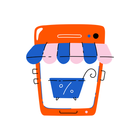 Shopping discount  Illustration