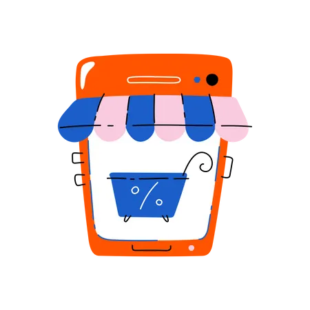 Shopping discount  Illustration