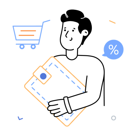 Shopping Discount  Illustration