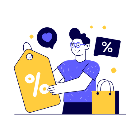 Shopping Discount  Illustration