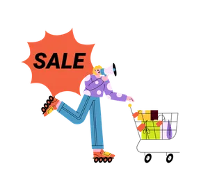 Shopping discount marketing
