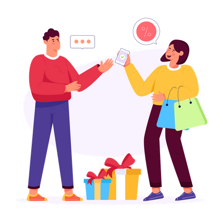 Shopping  Illustration