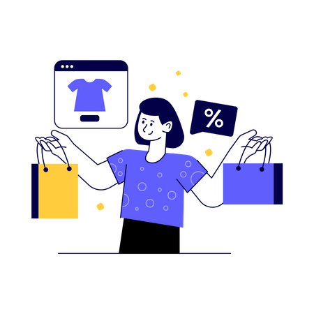 Shopping  Illustration