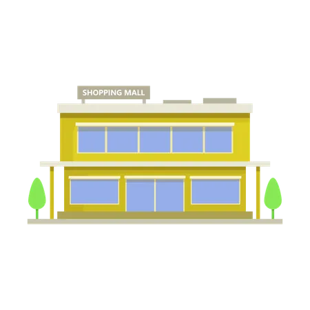 Shopping Mall  Illustration