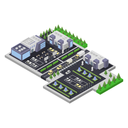 Shopping mall  Illustration