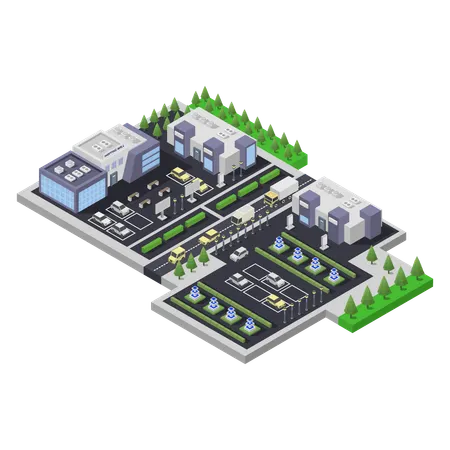 Shopping mall  Illustration