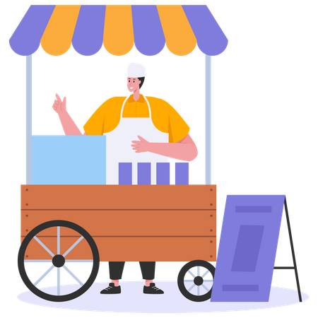 Shopping Market Fair  Illustration