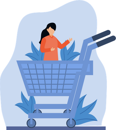 Shopping Marketing  Illustration