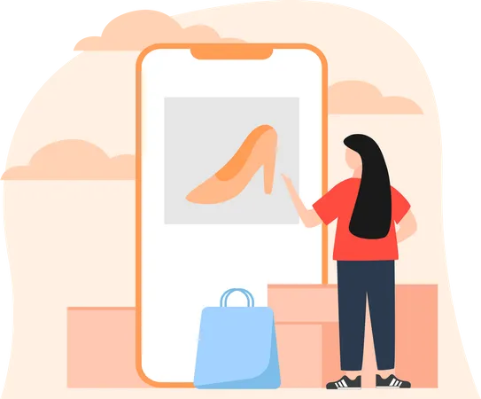 Shopping Offer  Illustration