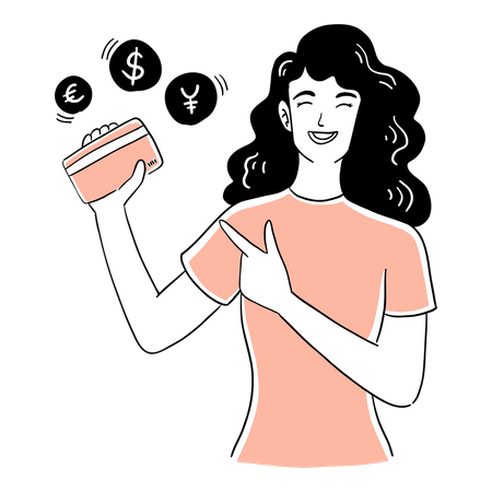 Paiement des achats  Illustration