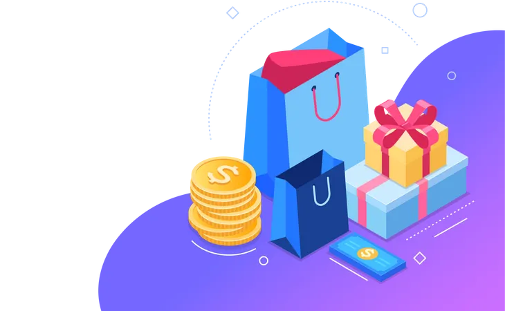 Shopping Payment Illustration