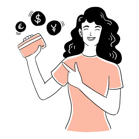 Shopping Payment  Illustration
