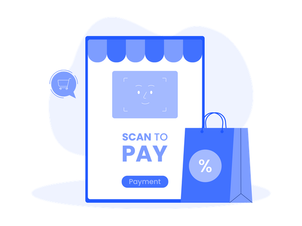 Shopping payment  Illustration