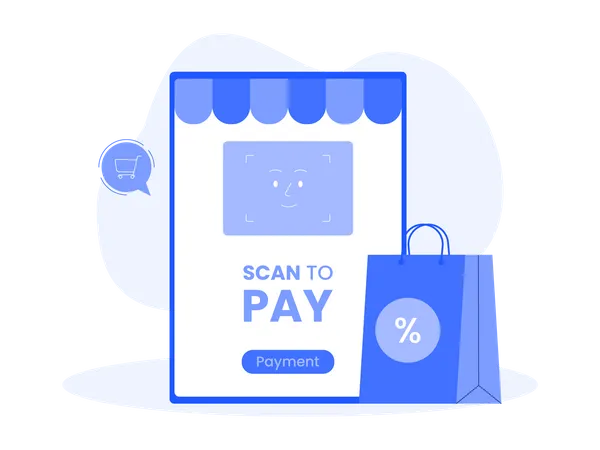 Shopping payment  Illustration