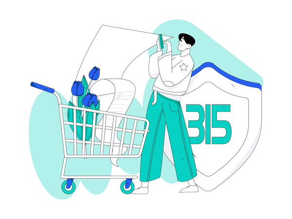 Shopping receipt  Illustration