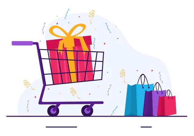 Shopping Reminder  Illustration