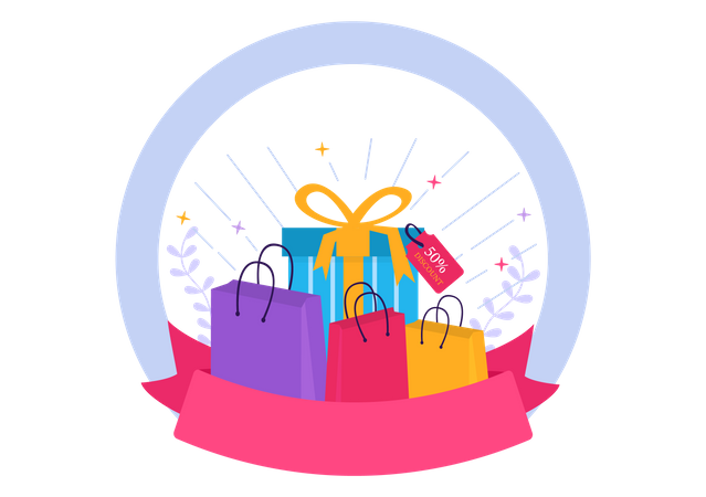 Shopping Reminder  Illustration