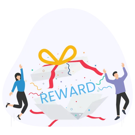 Shopping Reward  Illustration