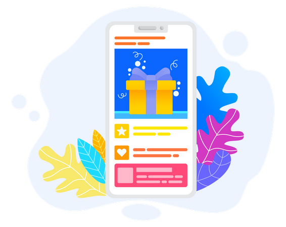 Shopping reward  Illustration