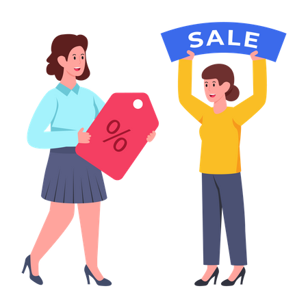 Shopping Sale Discount Illustration