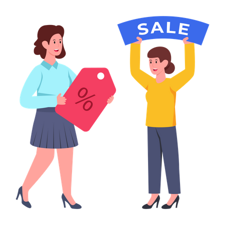 Shopping Sale Discount  Illustration