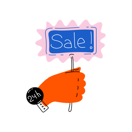 Shopping sale  Illustration