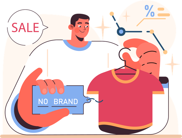 Shopping sale  Illustration