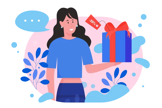 Shopping Sale  Illustration