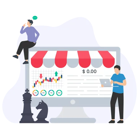 Shopping Strategy  Illustration