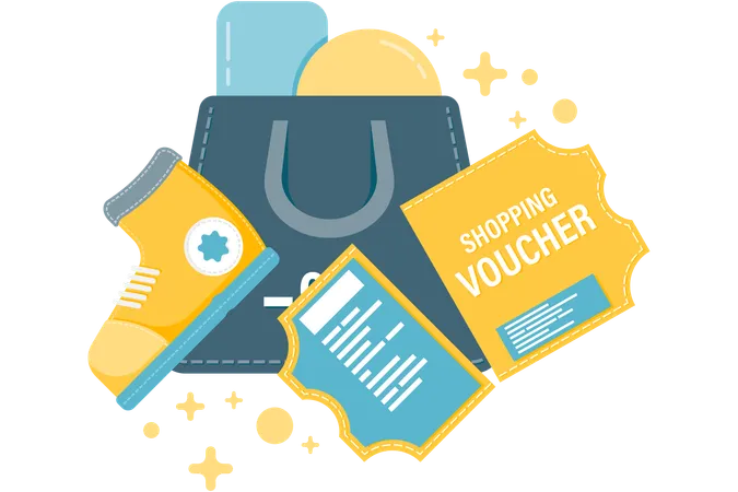 Shopping voucher  Illustration