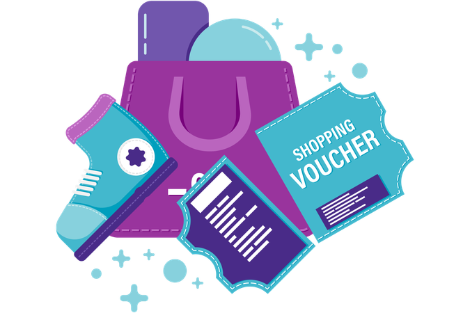 Shopping voucher  Illustration