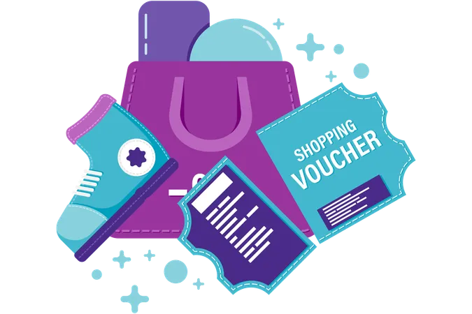 Shopping voucher  Illustration