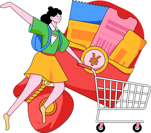 Shopping voucher  Illustration