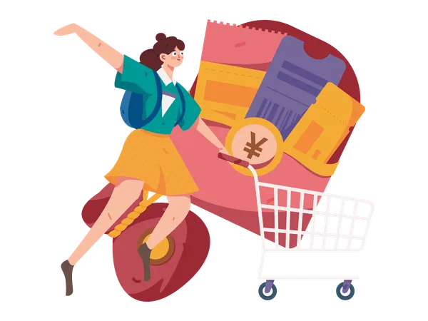 Shopping voucher  Illustration