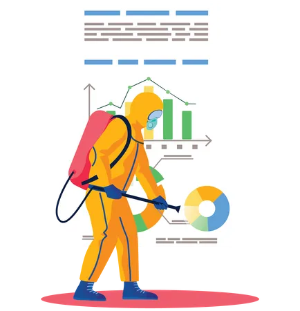 Sickness data analysis  Illustration